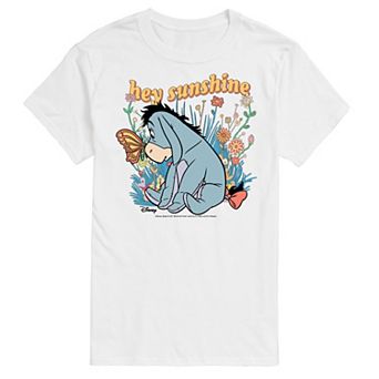 Disney's Winnie the Pooh Big & Tall Butterfly Flowers Graphic Tee