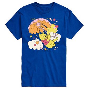 Disney's Winnie the Pooh Big & Tall Pooh Umbrella Graphic Tee