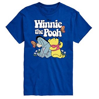 Disney's Winnie the Pooh Big & Tall Retro Characters Graphic Tee