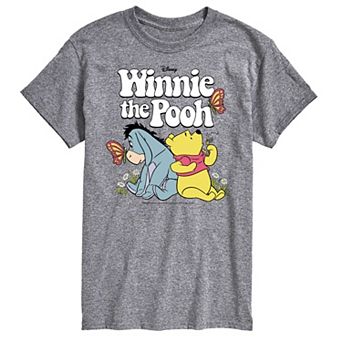 Disney's Winnie the Pooh Big & Tall Retro Characters Graphic Tee