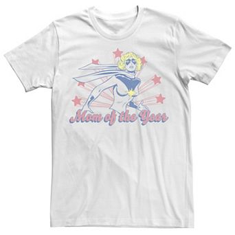 Juniors' Captain Marvel Mom of the Year Graphic Tee