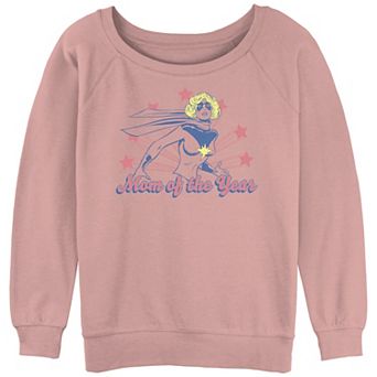 Juniors' Captain Marvel Mom of the Year Graphic Fleece