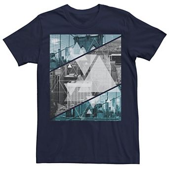 Men's New York City Abstract Graphic Tee