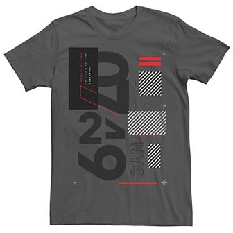 Men's Brooklyn New York Worldwide Abstract Graphic Tee