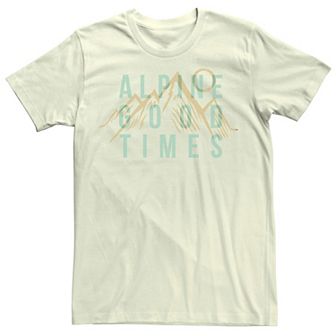 Men's Alpine Good Times Mountains Graphic Tee
