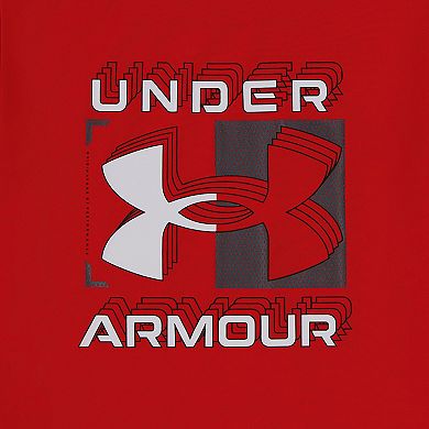 Baby & Toddler Boy Under Armour Logo Graphic Tee & Mesh Shorts Set