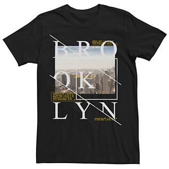 Men's Brooklyn Skyline Photo Graphic Tee