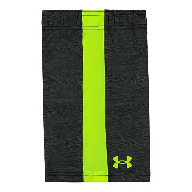 Toddler Boy Under Armour Tri-Logo Graphic Tee & Side Panel Accent Shorts Set