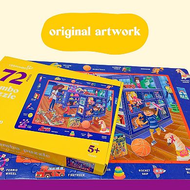 Upbounders Fun Shop Look & See 72-pc. Jumbo Puzzle