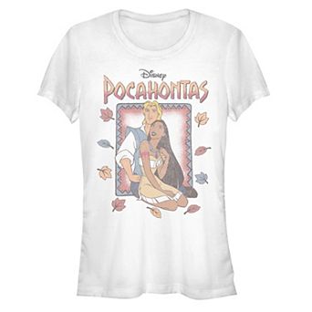 Disney's Juniors' Pocahontas Romance From Two Worlds Fitted Tee