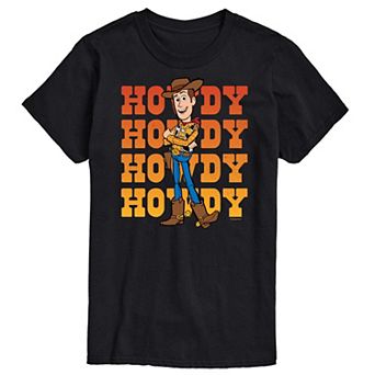 Disney / Pixar's Toy Story Big & Tall Woody Howdy Graphic Tee