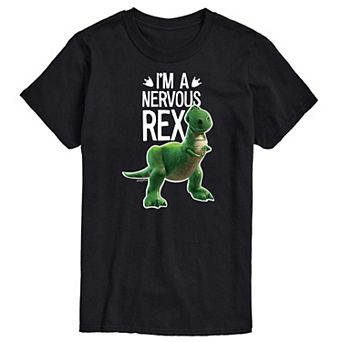 Disney / Pixar's Toy Story Big & Tall Nervous Rex Graphic Tee