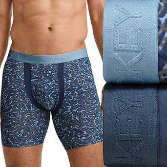 Big & Tall Jockey® 2-Pack Big Man Chafe Proof Pouch Cotton Stretch 6" Boxer Brief