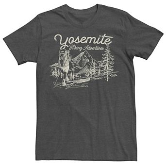 Men's Yosemite Hiking Adventure Graphic Tee