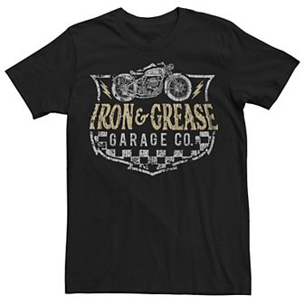 Men's Iron & Grease Garage Co. Graphic Tee