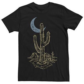 Men's Cactus Moon Desert Graphic Tee