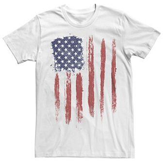 Men's USA Flag Grunge Graphic Tee