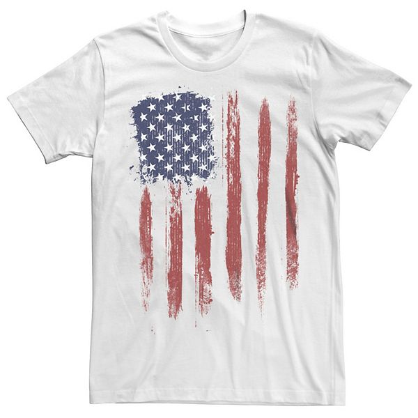 Men's USA Flag Grunge Graphic Tee