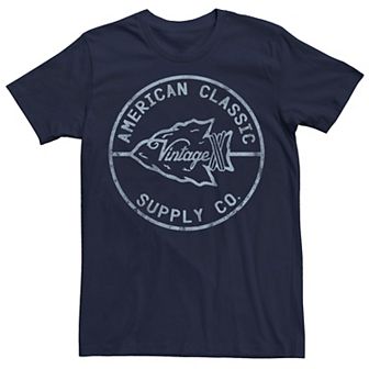 Men's American Classic Supply Co. Vintage Arrowhead Circle Graphic Tee
