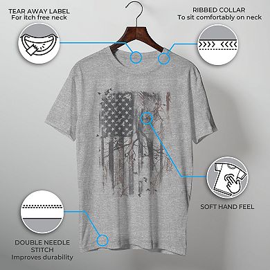 Men's USA Flag Graphic Tee