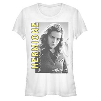 Juniors' Harry Potter Hermione Granger Poster Fitted Tee