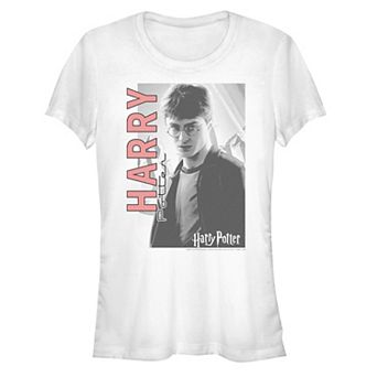 Juniors' Harry Potter Character Poster Fitted Tee