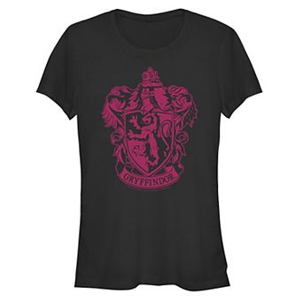 Juniors' Harry Potter Gryffindor House Crest Fitted Tee