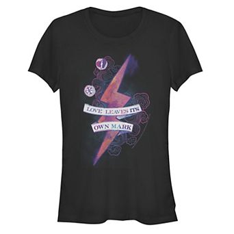 Juniors' Harry Potter Love's Mark Fitted Tee