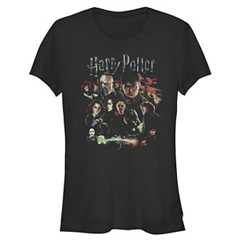 Juniors' Harry Potter Hogwarts Club Fitted Tee