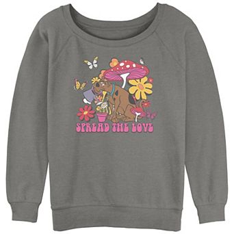Juniors' Scooby-Doo Spread the Love Slouchy Terry