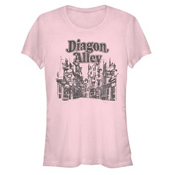 Juniors' Harry Potter Diagon Alley Fitted Graphic Tee