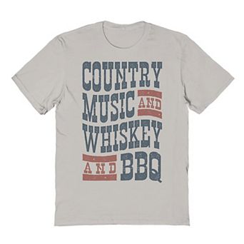 Men's COLAB89 Country Music & BBQ Graphic Tee