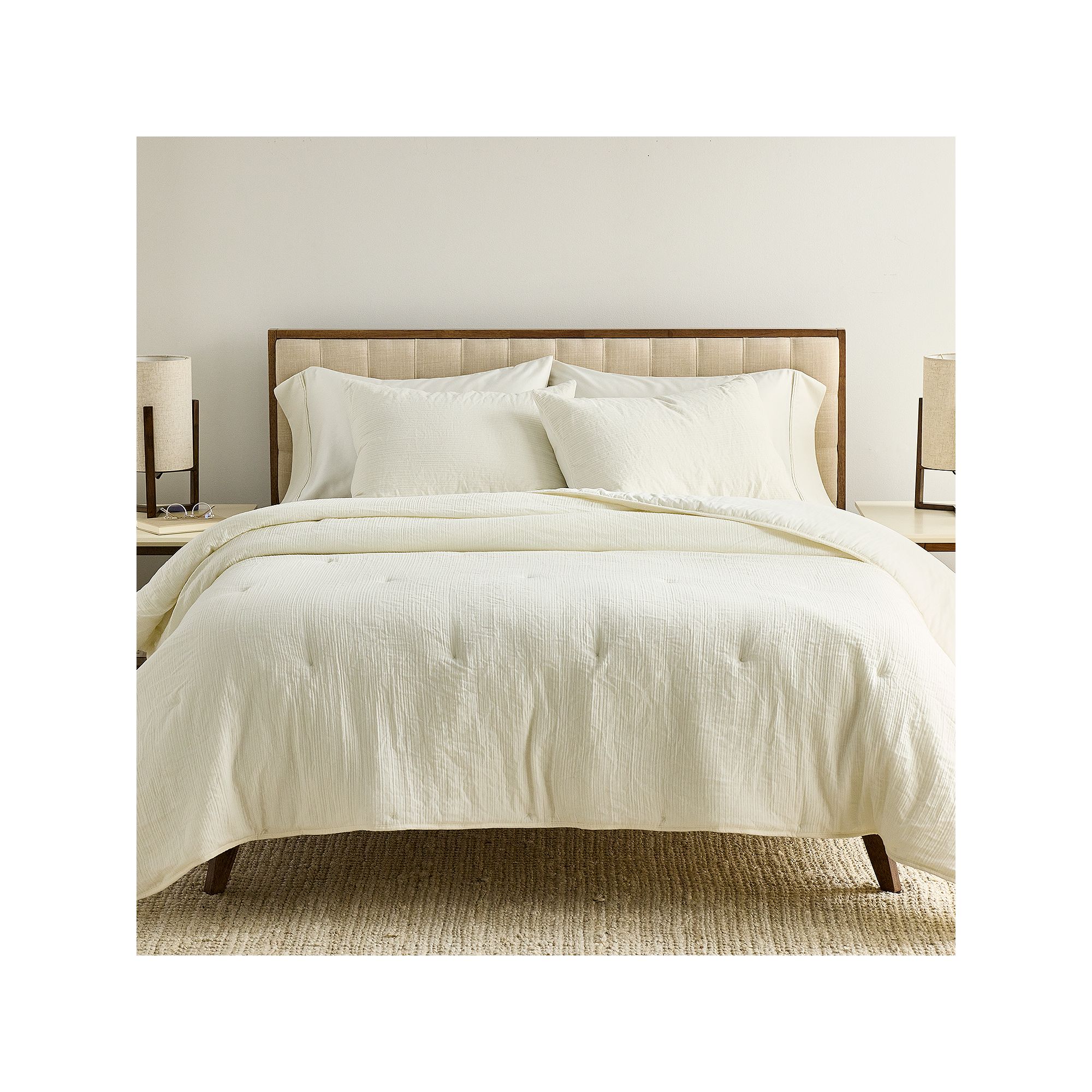 Sonoma Goods For Life® Astoria Gauze Comforter Set with Shams, Ivory