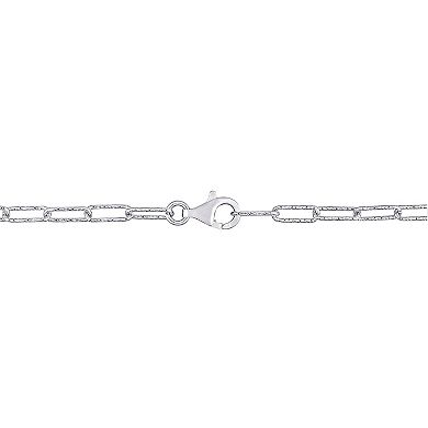 Stella Grace Sterling Silver Morganite & Created White Sapphire Double Halo Heart Lock Pendant Necklace