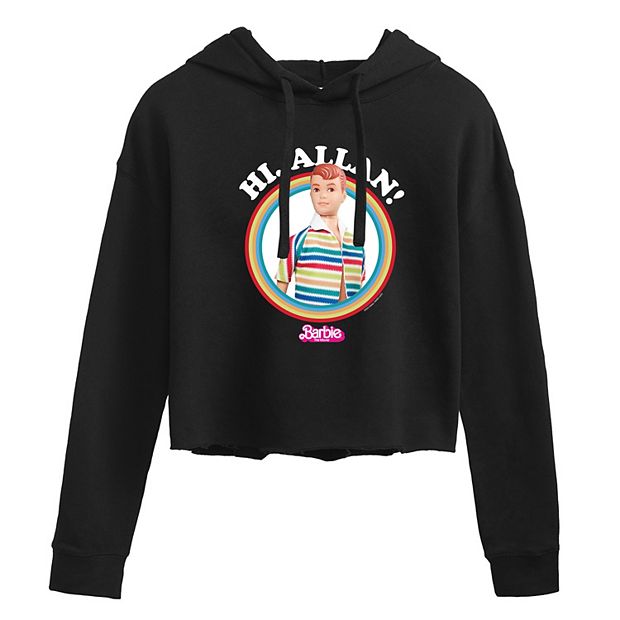 Barbie sale cropped hoodie