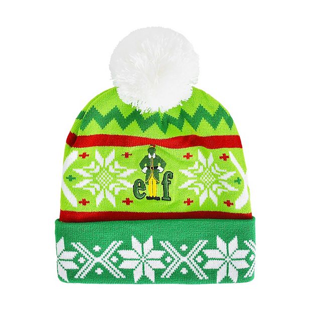 Unisex Christmas Elfie Beanie Hat Amazon.com: Utaly Santa Hat Elf Christmas Beanie Hats for  main image 3