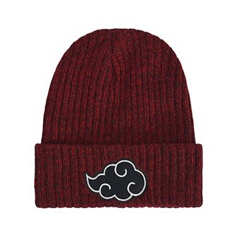 Men's Naruto Akatsuki Cloud Marl Cuff Beanie