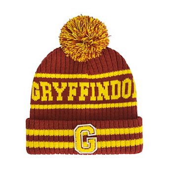 Harry Potter Houses Collegiate Pom Cuff Beanie