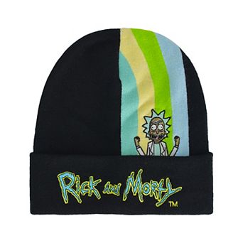 Men's Rick and Morty Stripe Beanie