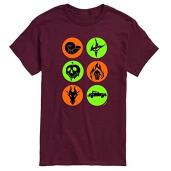 Disney Villains Men's Icons Graphic Tee