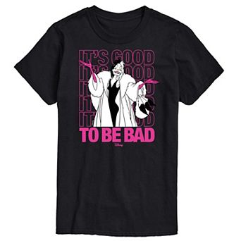 Men's Disney Villains Good To Be Bad Graphic Tee