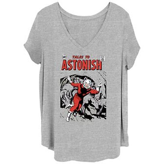 Juniors' Plus Size Ant-Man Tales To Astonish Cover Graphic Tee