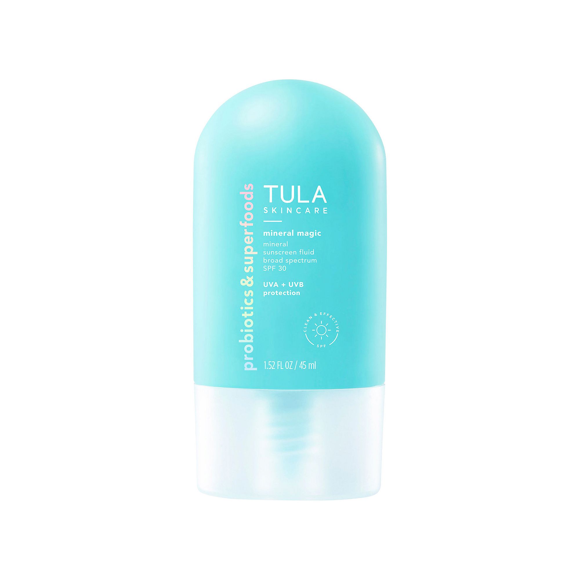 TULA Skincare Mineral Magic Oil-Free Mineral Sunscreen Fluid Broad Spectrum