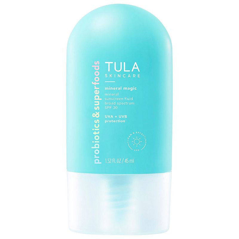 TULA SKINCARE Mineral Magic Oil-Free Mineral Sunscreen Fluid Broad Spectrum - SPF 30 - 1.52 fl oz - Ulta Beauty