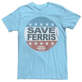 Men's Ferries Bueller Save Ferris Graphic Tee