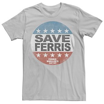 Men's Ferries Bueller Save Ferris Graphic Tee