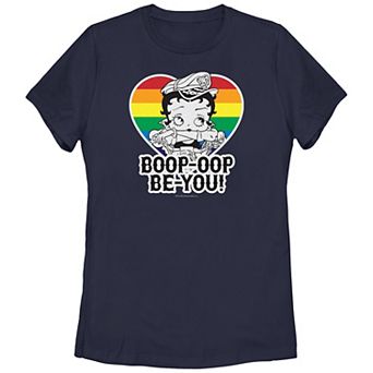 Juniors' Betty Boop Pride Boop-Opp Be-You! Graphic Tee