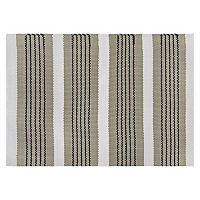 Sonoma Goods For Life 24 x 36 Inch Check Handwoven Flatwoven Pile Indoor Outdoor Rug