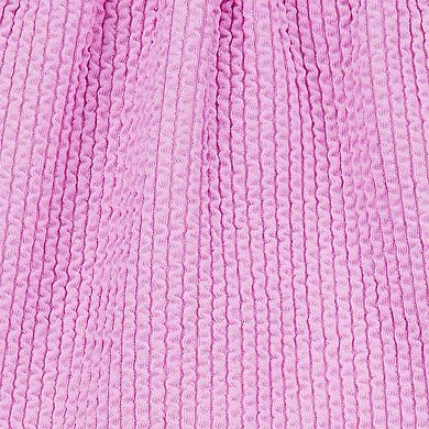 Girls 4-12 Carter's Ribbed Tankini Top & Bottoms Swimsuit 2-Piece Set