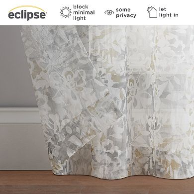 Eclipse 2-Pack Alvera Natural Window Curtains